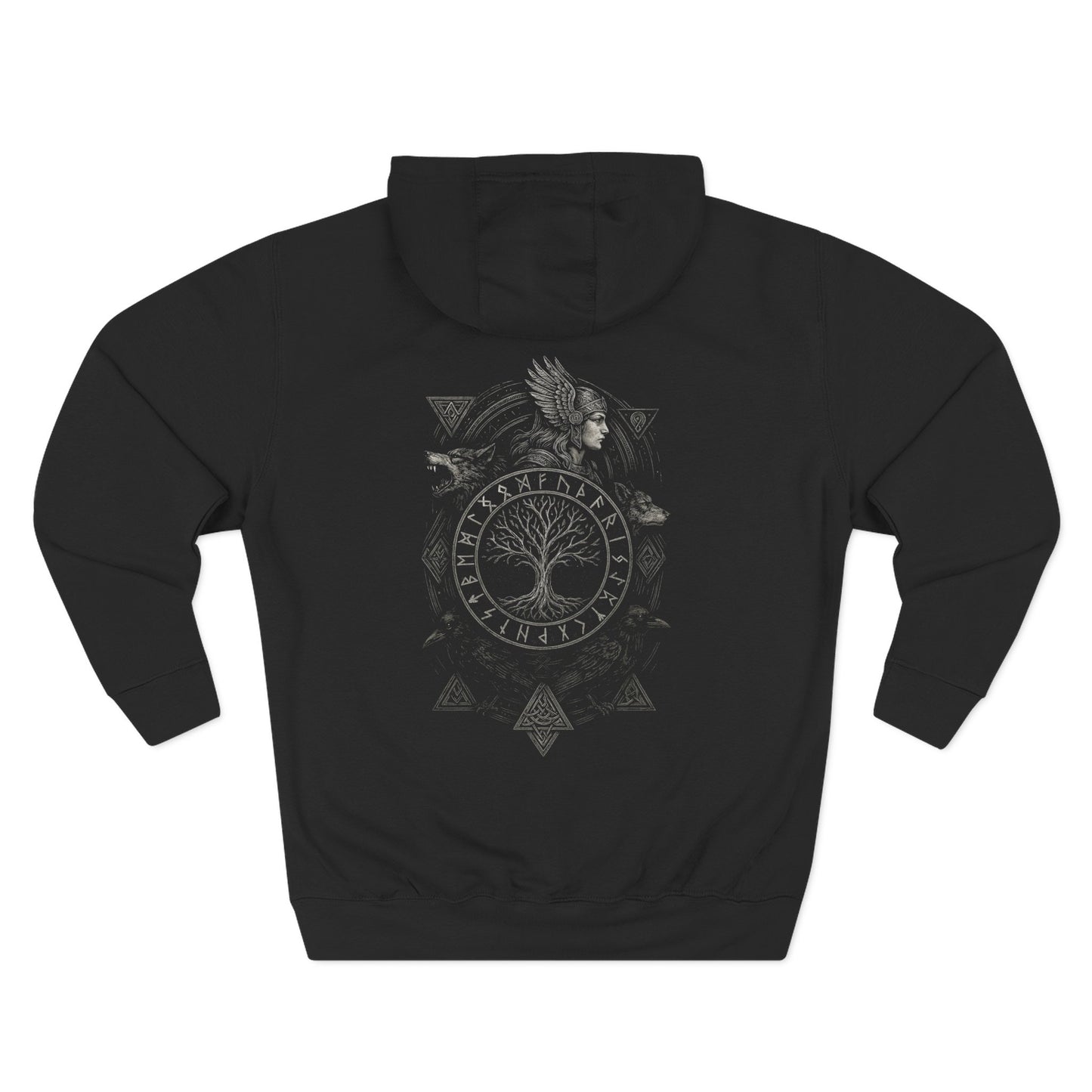Walküre, Odins Wölfe & Raben, Lebensbaum Hoodie