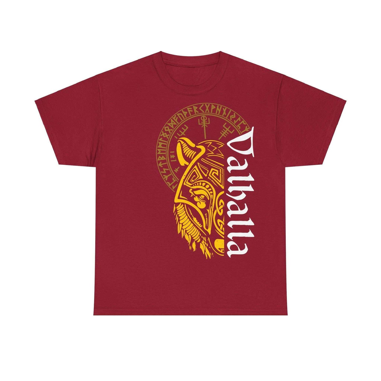 Walhalla Wolf Maske T-Shirt - Grimnord