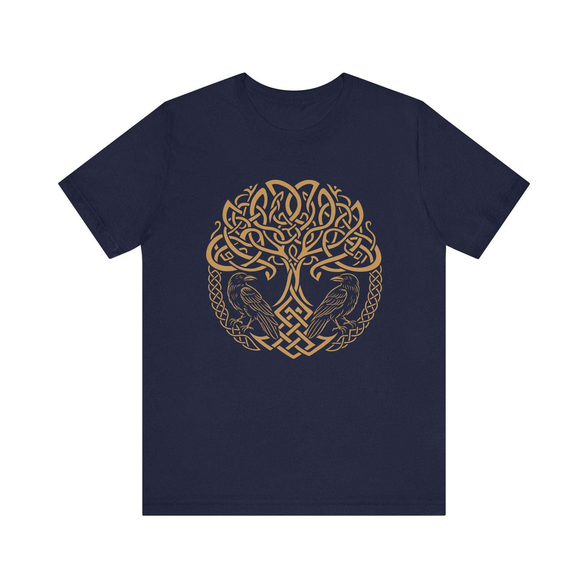 Raben Odins und Lebensbaum T-Shirt