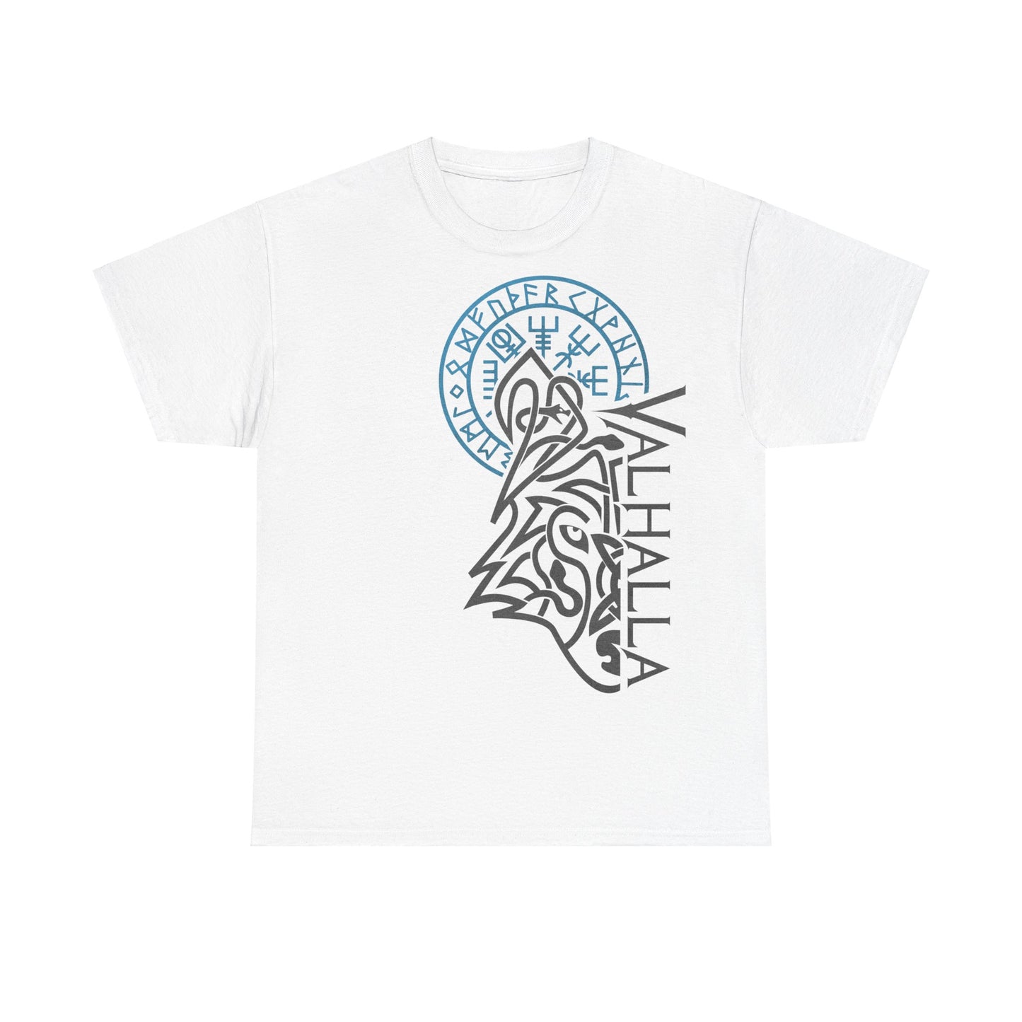 Walhalla Wolf Odins Wikinger T-shirt