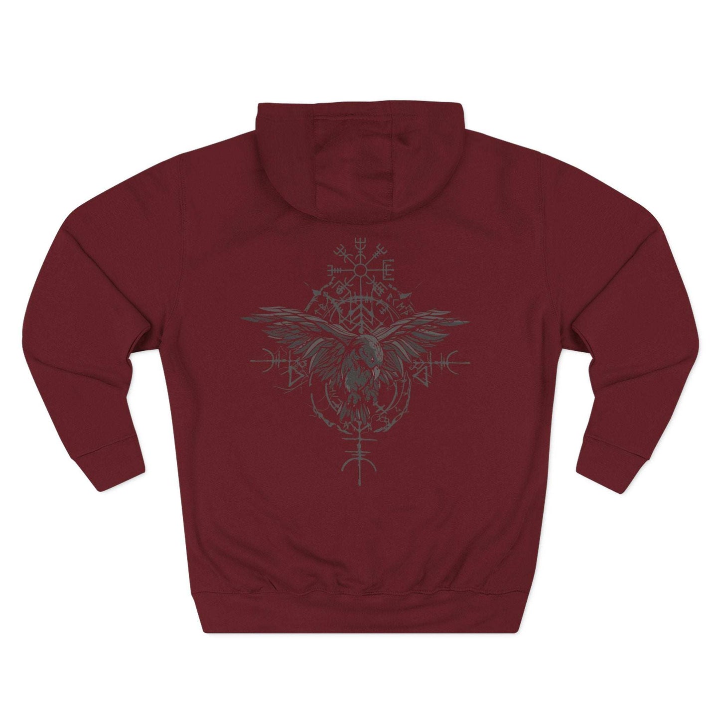 Walhalla Rabe & Vegvisir Hoodie - Grimnord