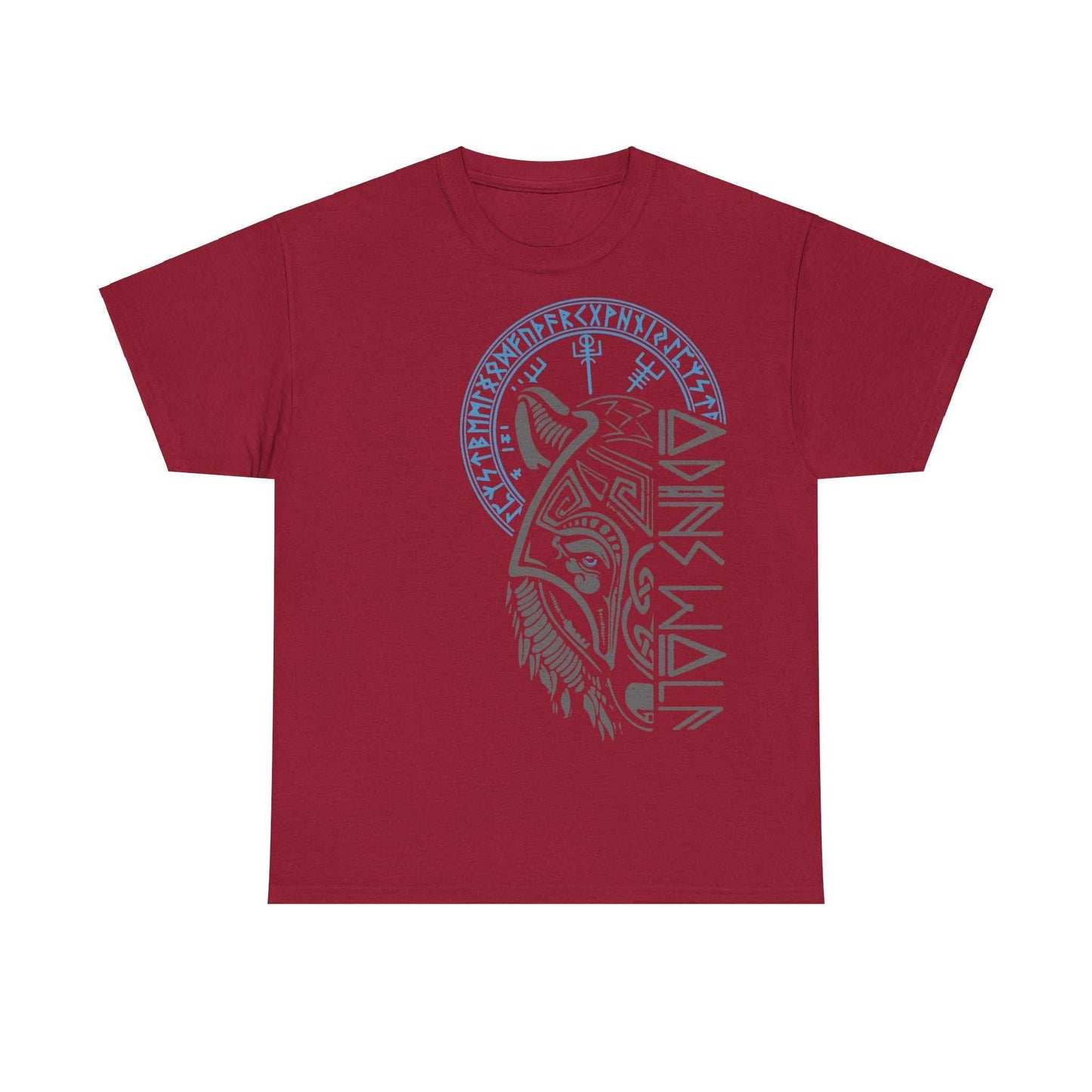 Odins Wolf Vegvisir T-shirt - Grimnord