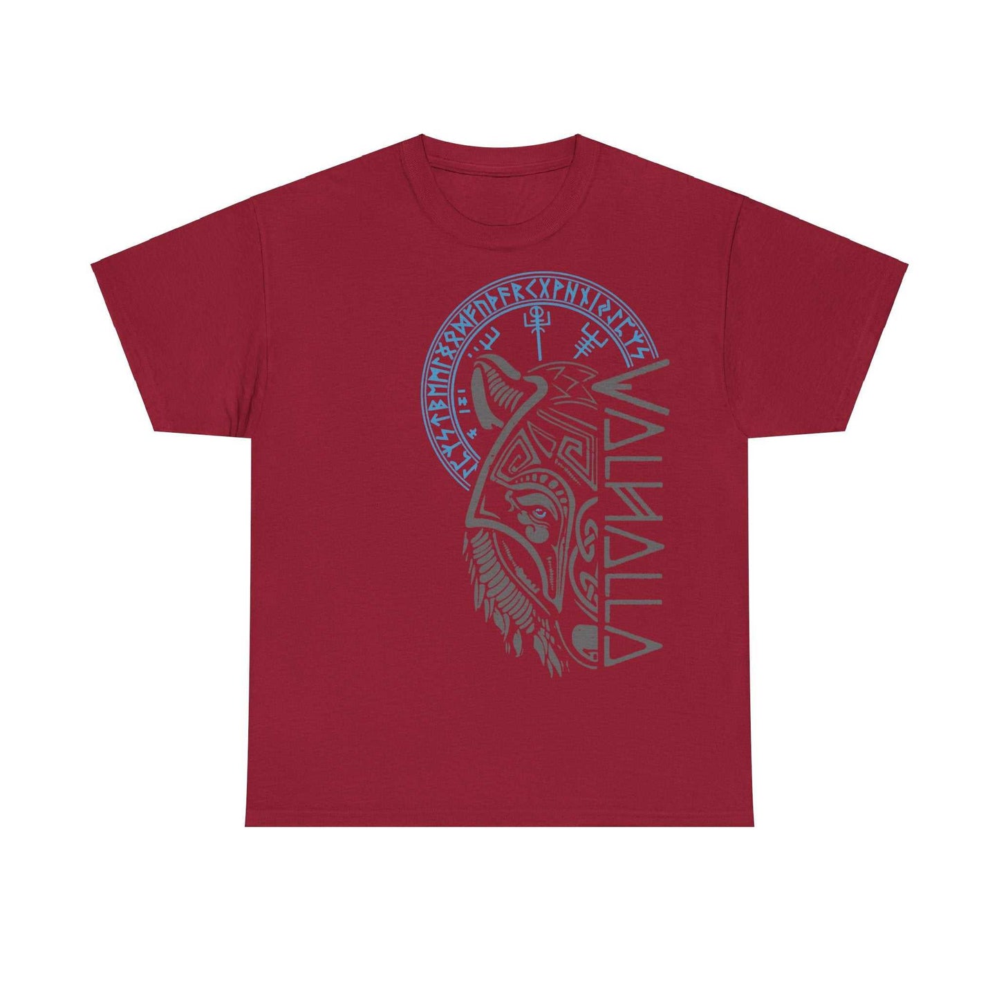 Walhalla Wolf Maske & Vegvisir T-Shirt - Grimnord