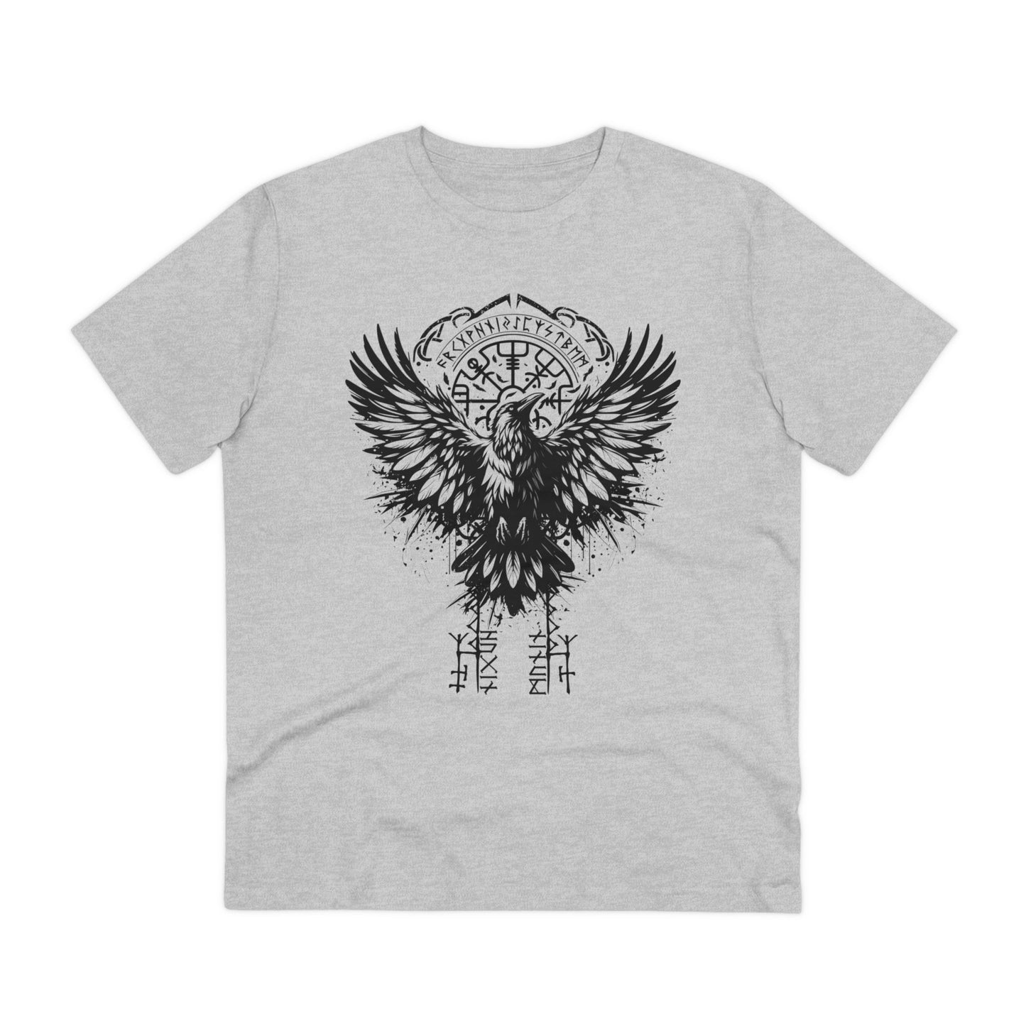 Raben Odins Hugin & Munin Vegvisir T-Shirt