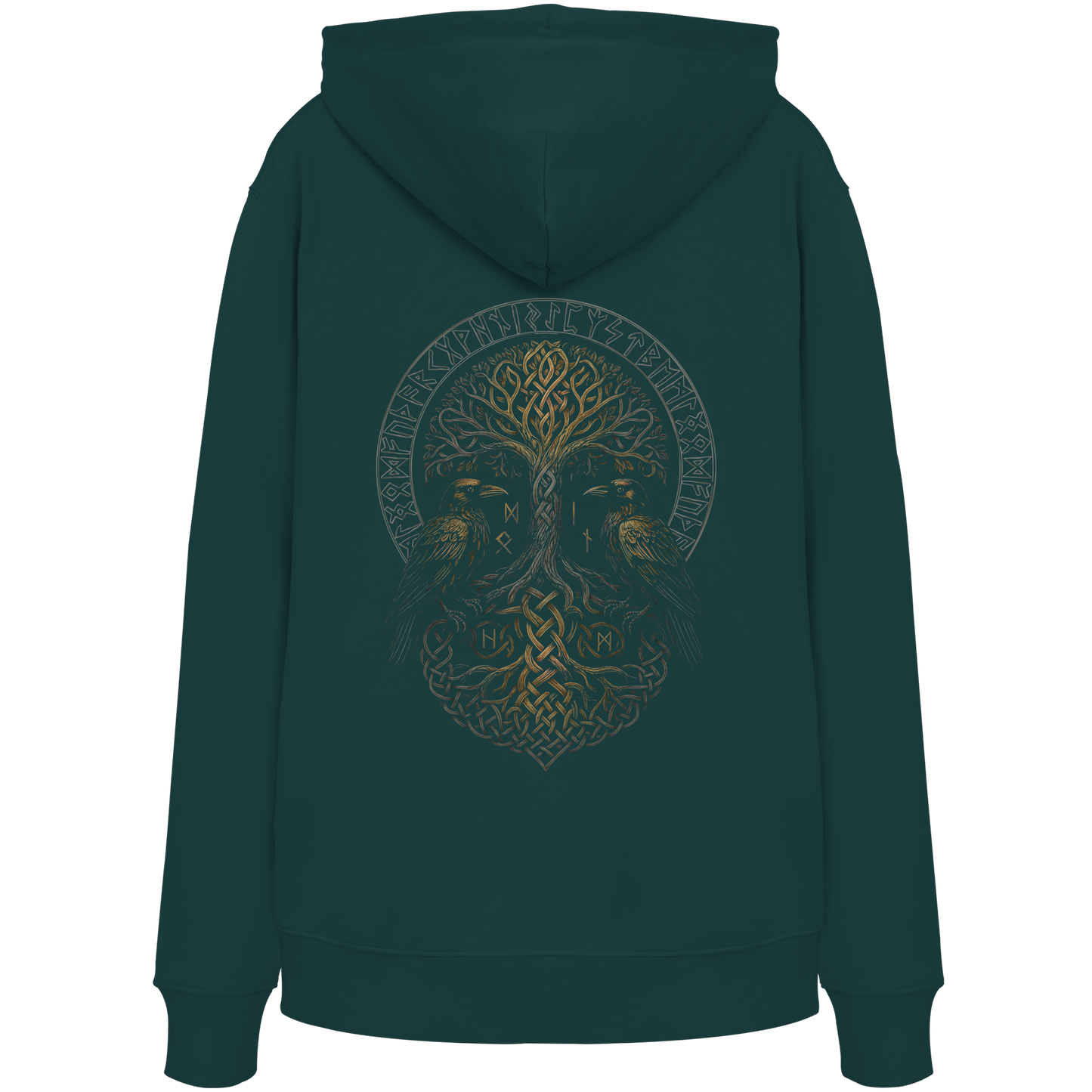 Hugin & Munin Raben Odins Organic Hoodie