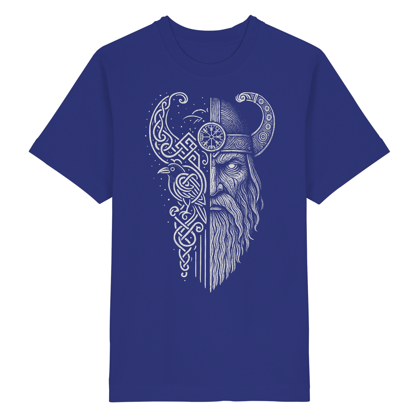 Odin und die Raben - Wikinger Oversized Organic T-Shirt - Grimnord