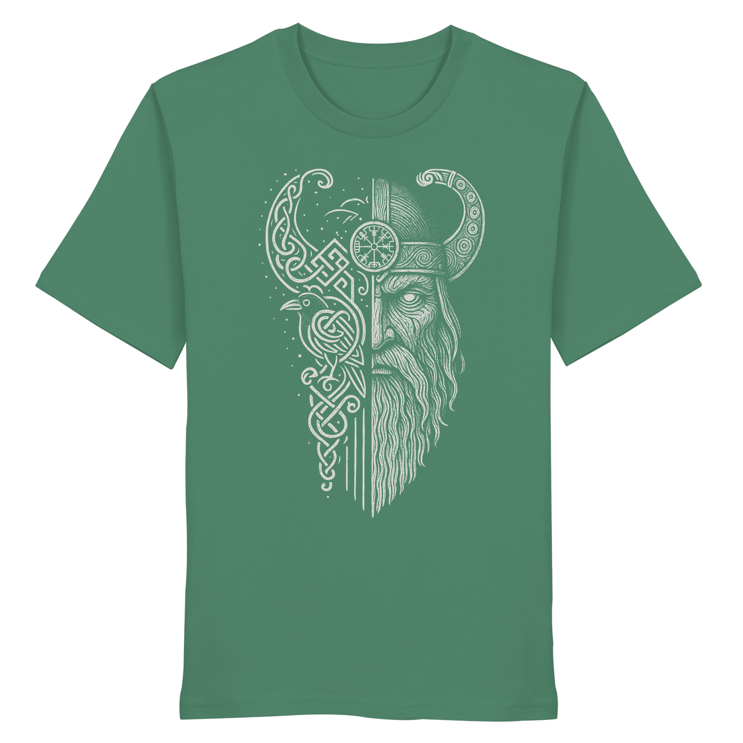 Odins Rabe Wikinger Organic T-Shirt