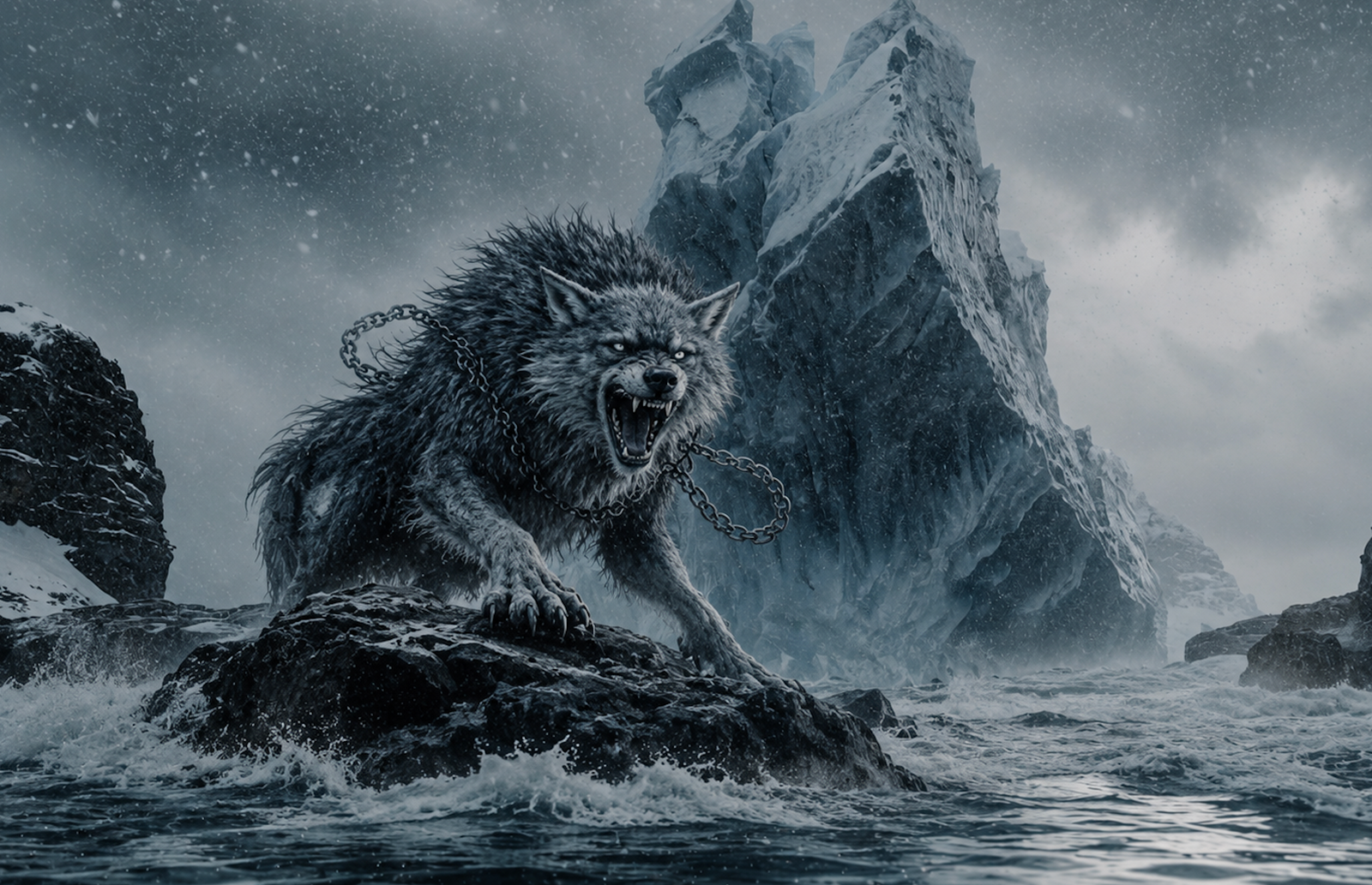 Fenriswolf: Die Macht des Wolfes in Wikinger Designs – Entdecke unsere Shirts
