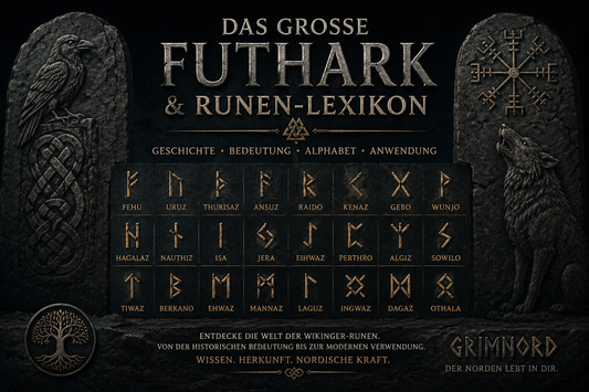 Futhark und Wikinger Runen Lexikon mit 24 Elder-Futhark-Runen