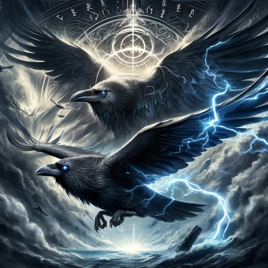 Hugin und Munin: Die legendären Wikinger Raben