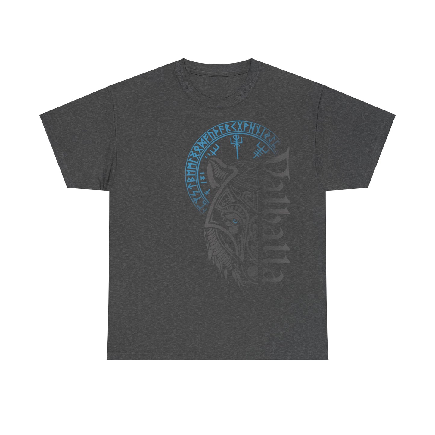 Walhalla Wolf & Runenkompass Vegvisir