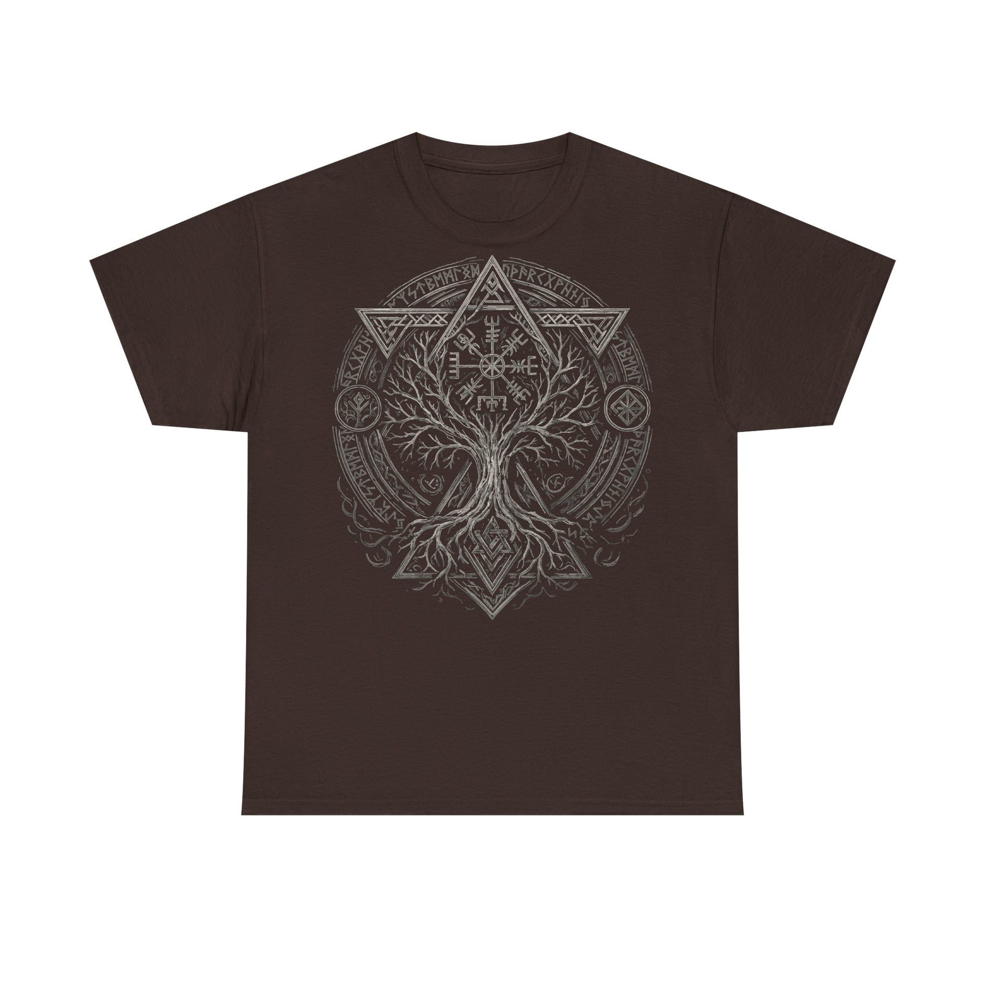 Lebensbaum Yggdrasil Vegvisir Shirt
