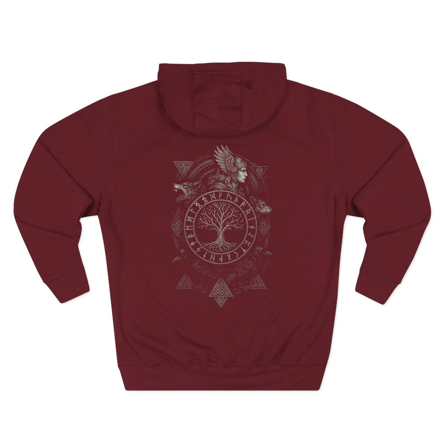 Walküre, Odins Wölfe & Raben, Lebensbaum Hoodie