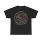 Wikinger T-Shirt mit Odins Wölfen Geri, Freki und Fenrir im nordischen Mythologie Design