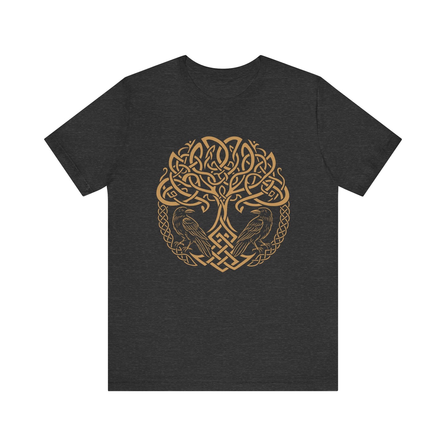 Raben Odins und Lebensbaum T-Shirt