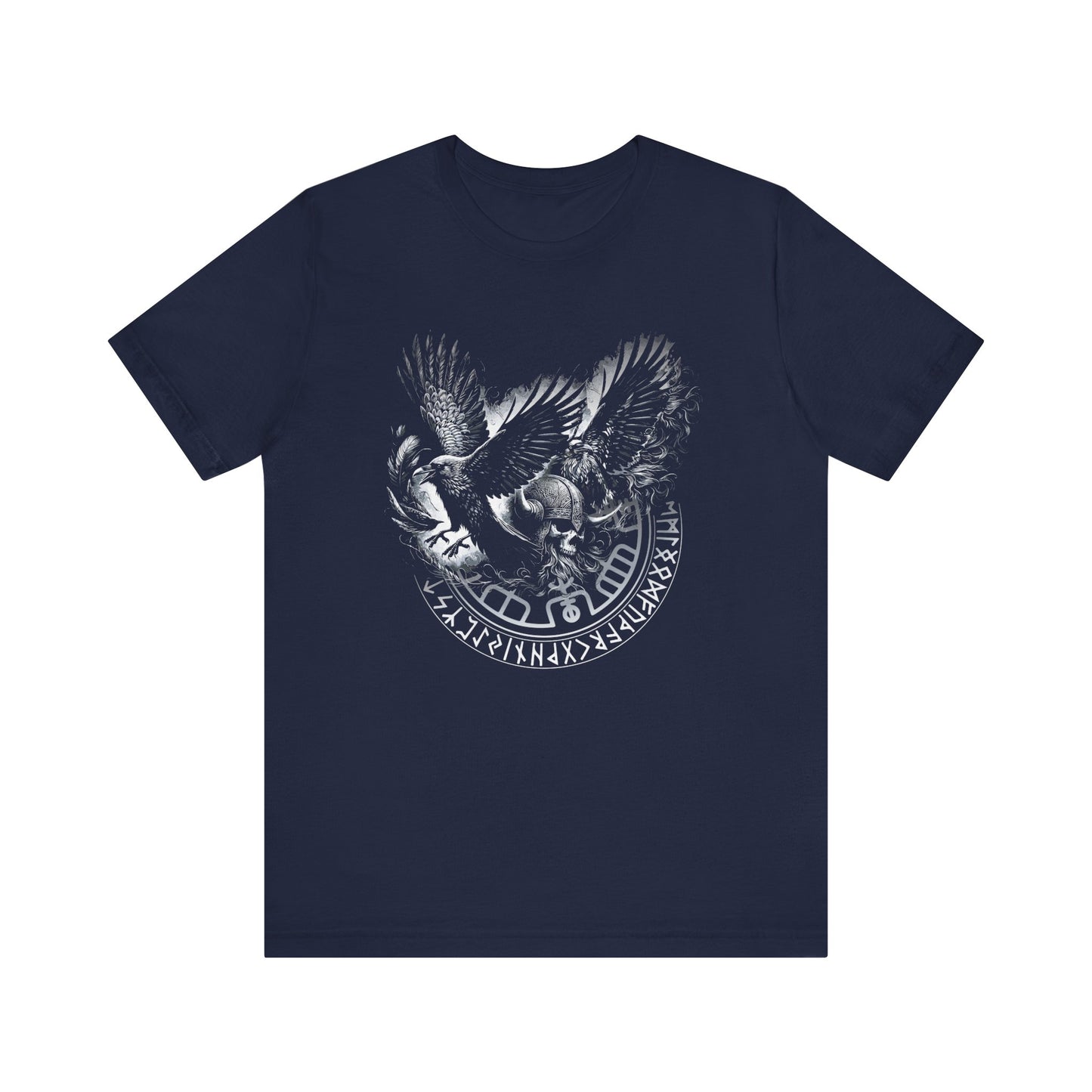 Hugin & Munin Raben Wikinger Skull T-Shirt