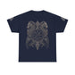 Geri und Freki Norse Mythology T-Shirt – Wolf, Raben, Vegvisir und Valknut
