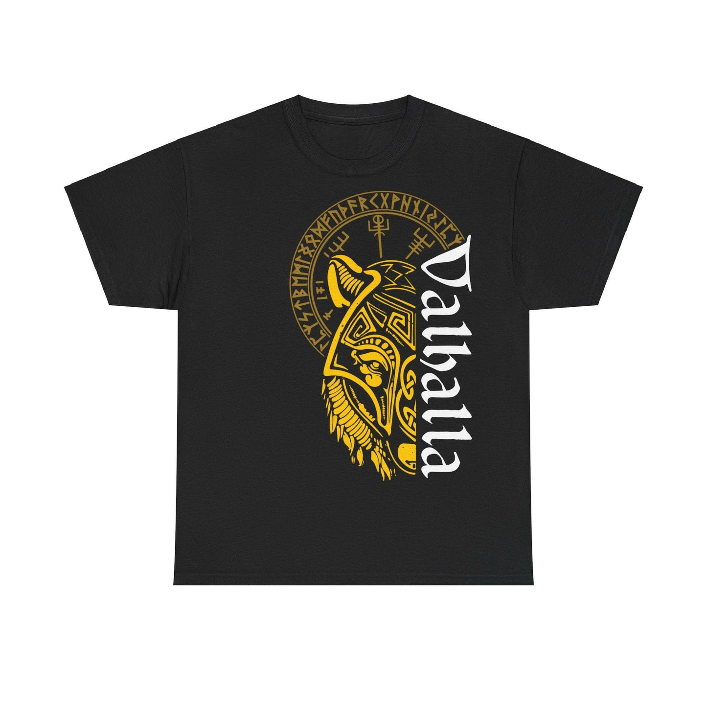 Walhalla Wolf Maske T-Shirt