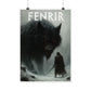 Fenrir Wolf Wikinger Poster