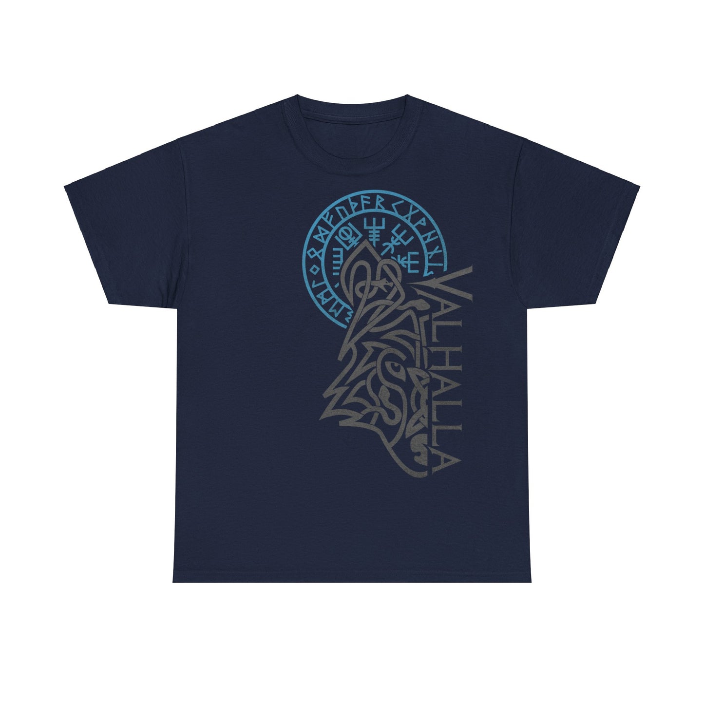 Walhalla Wolf Odins Wikinger T-shirt