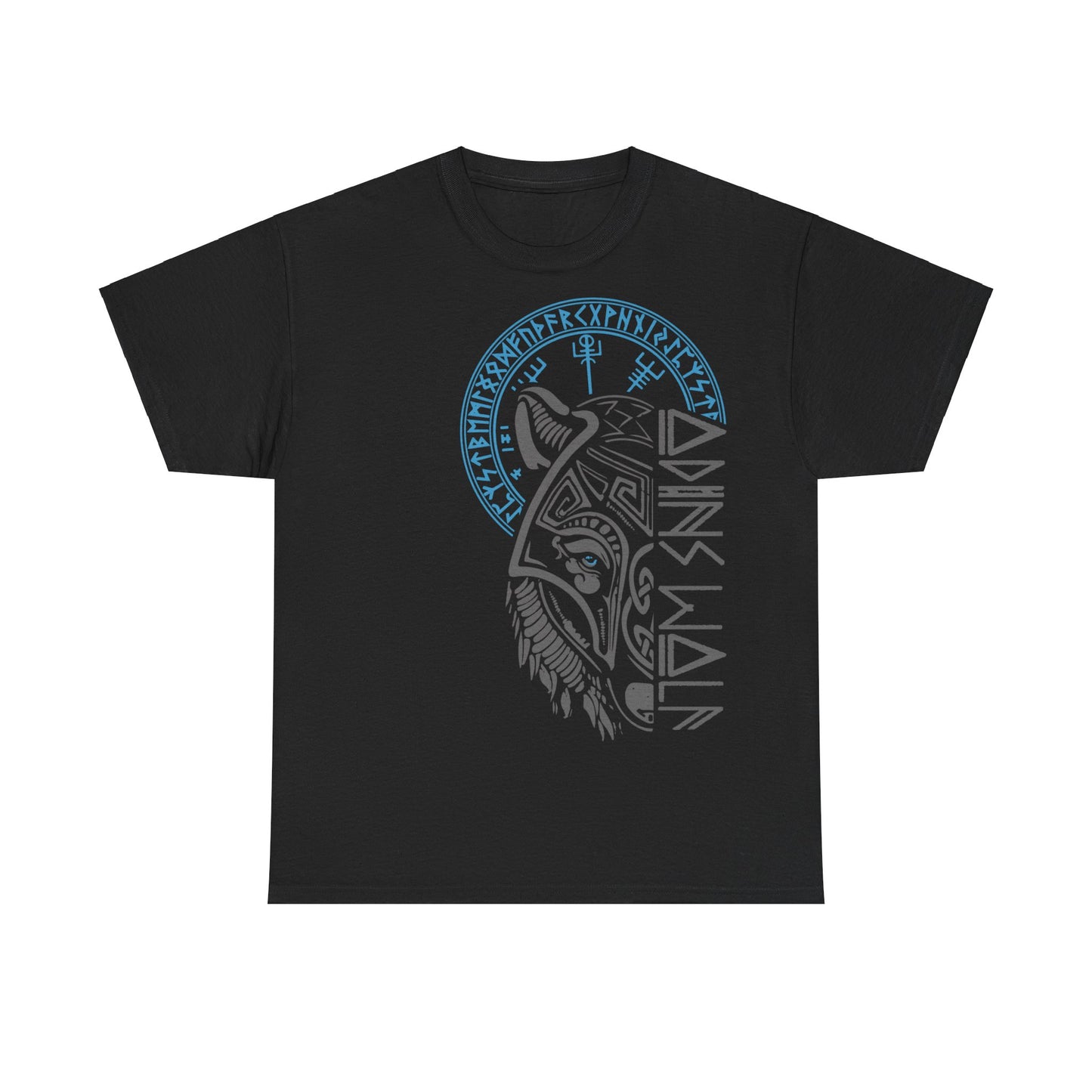 Odins Wolf Vegvisir T-shirt