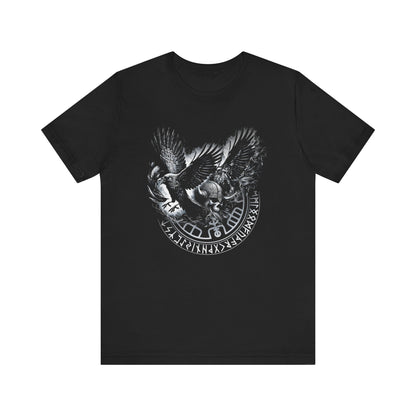 Hugin & Munin Raben Wikinger Skull T-Shirt