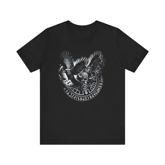 Hugin & Munin Raben Wikinger Skull T-Shirt