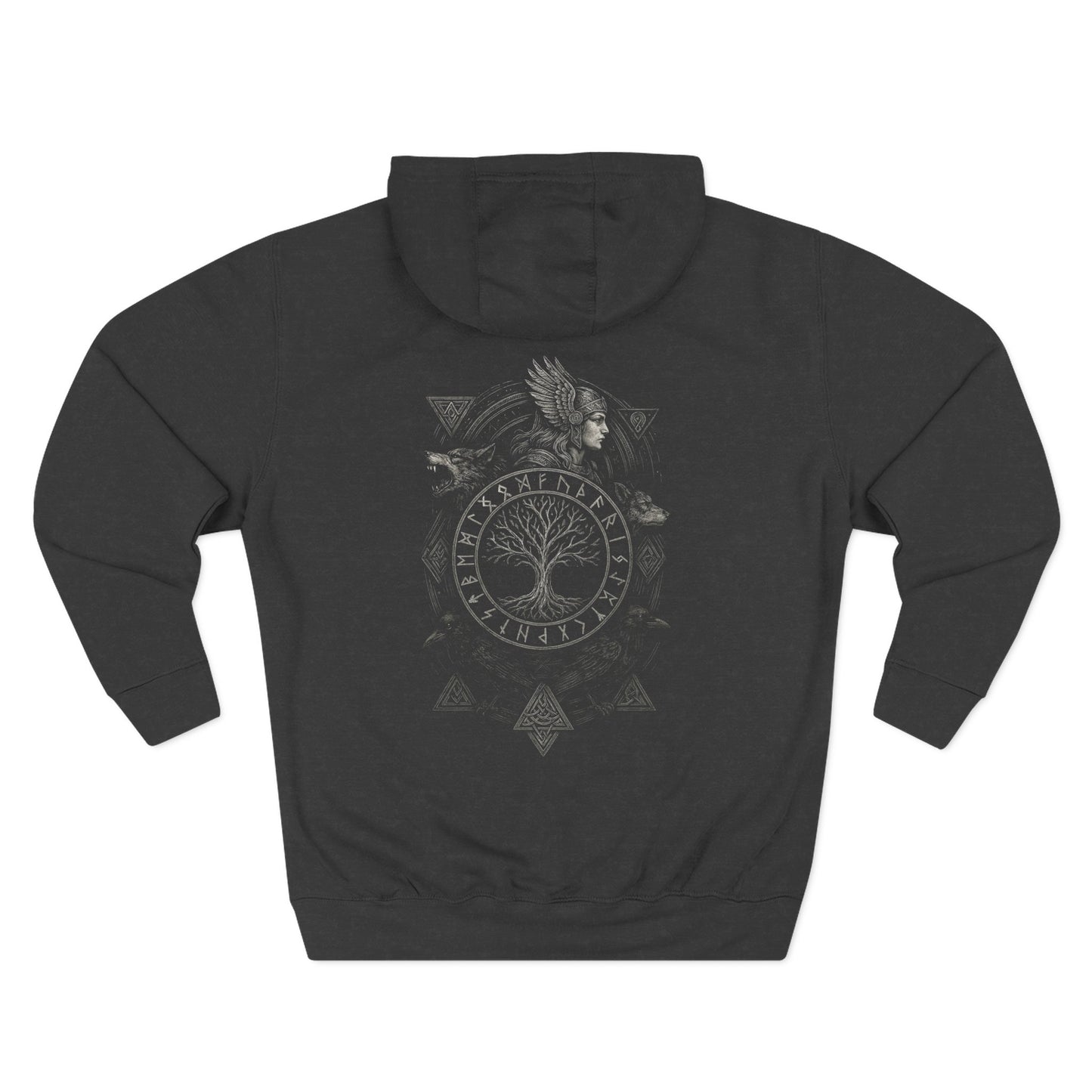 Walküre, Odins Wölfe & Raben, Lebensbaum Hoodie