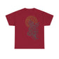 Walhalla Wolf Odins Vegvisir T-shirt