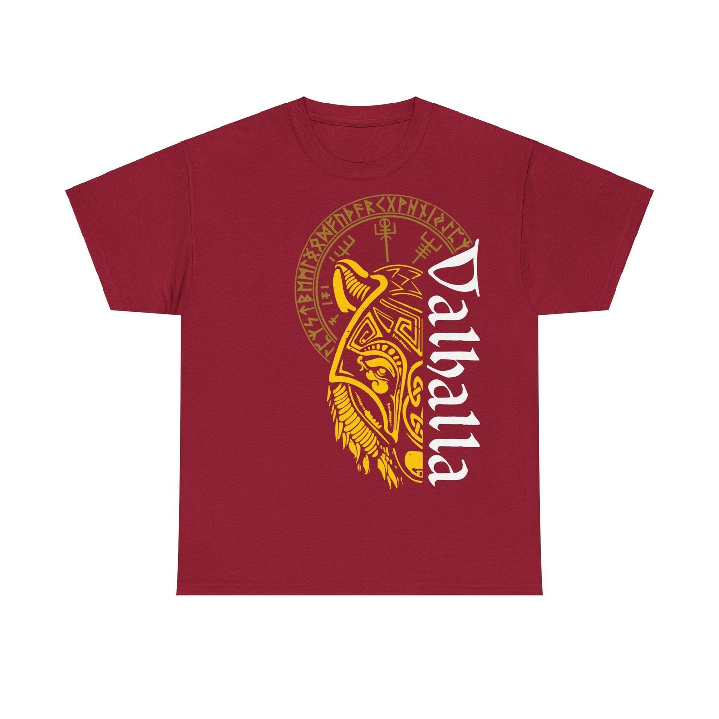 Walhalla Wolf Maske T-Shirt