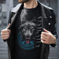 Walhalla Wolf & Vegvisir Wikinger T-shirt