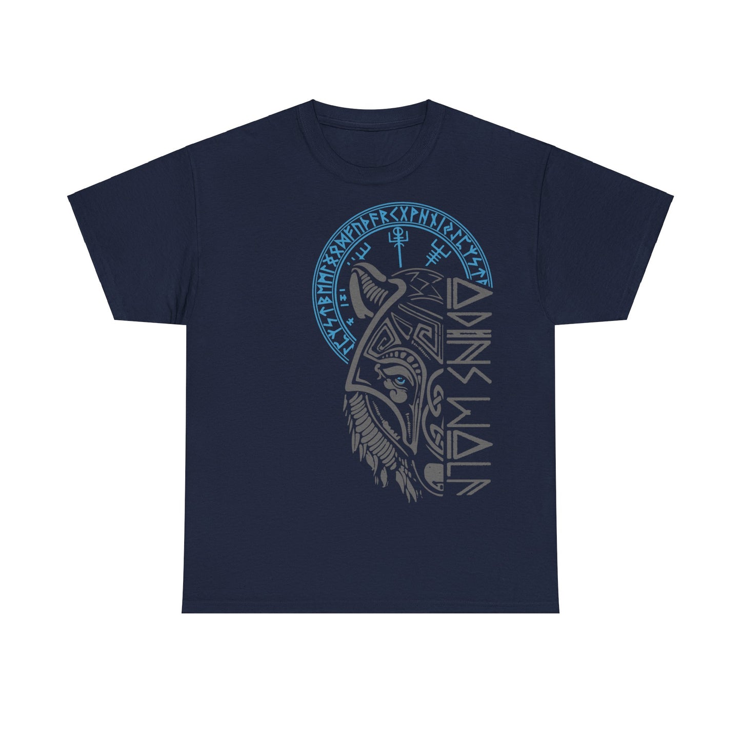 Odins Wolf Vegvisir T-shirt