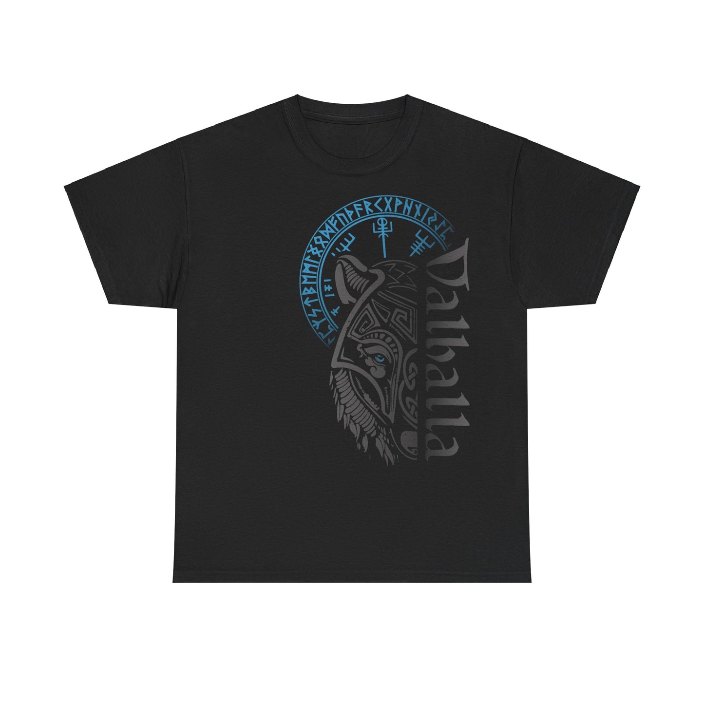 Walhalla Wolf & Runenkompass Vegvisir