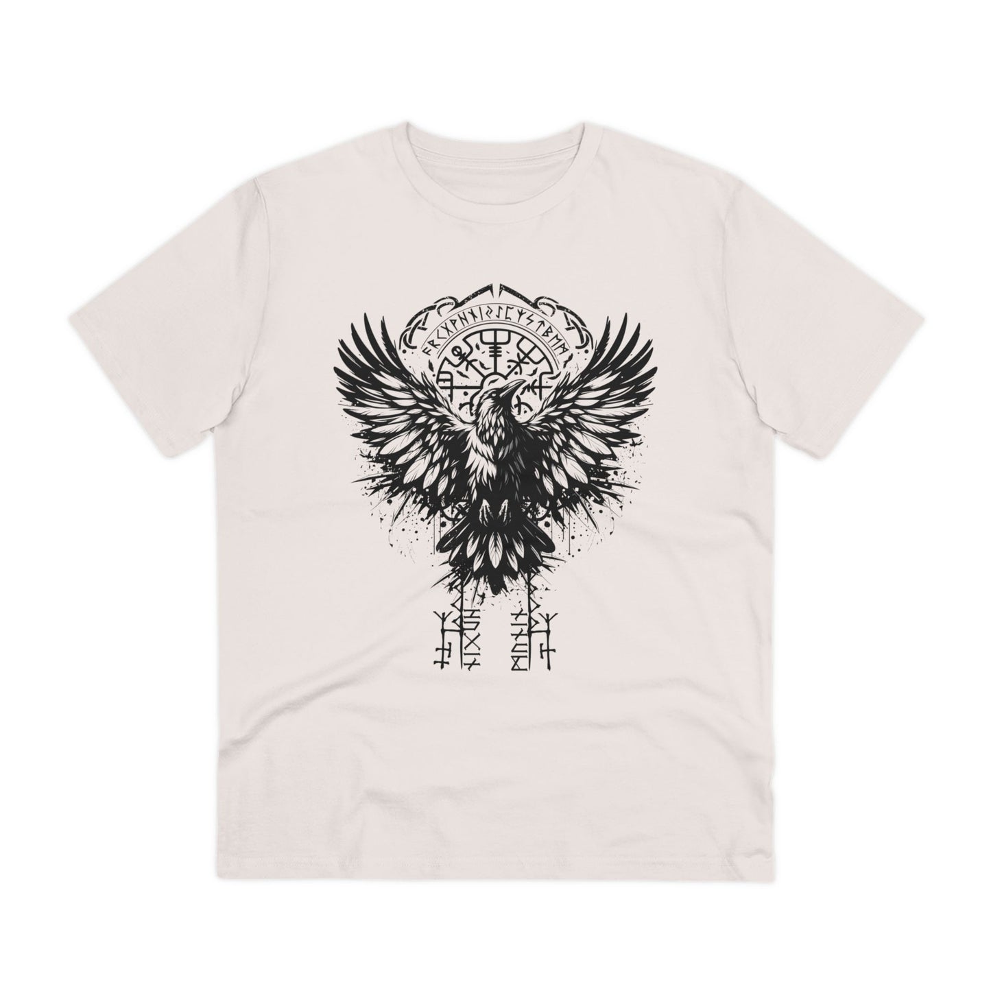 Raben Odins Hugin & Munin Vegvisir T-Shirt