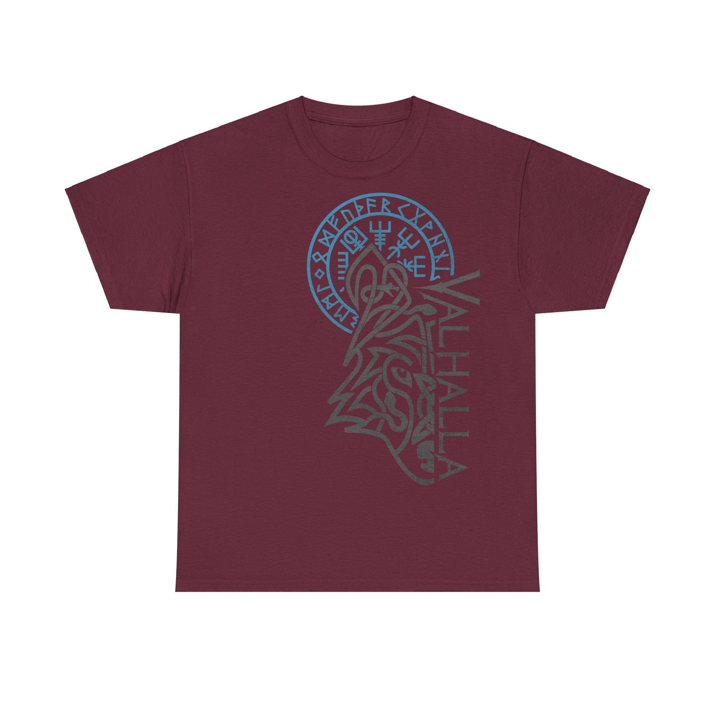 Walhalla Wolf Odins Wikinger T-shirt