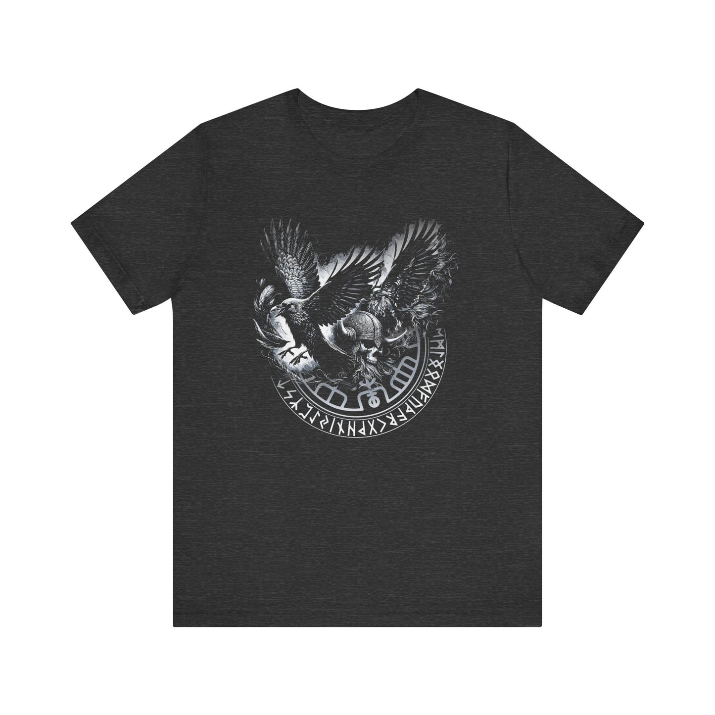 Hugin & Munin Raben Wikinger Skull T-Shirt