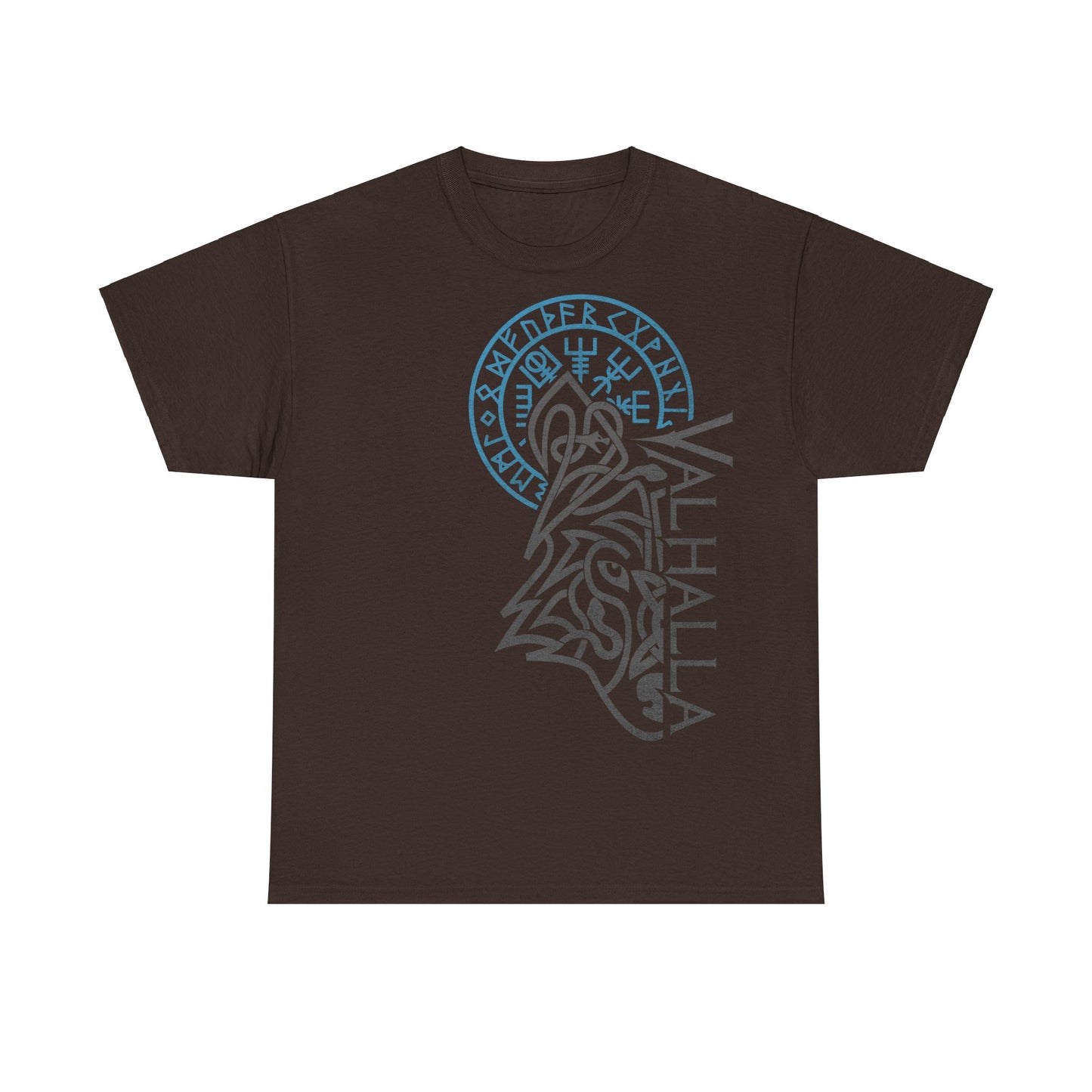 Walhalla Wolf Odins Wikinger T-shirt