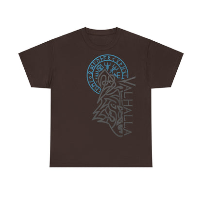 Walhalla Wolf Odins Wikinger T-shirt