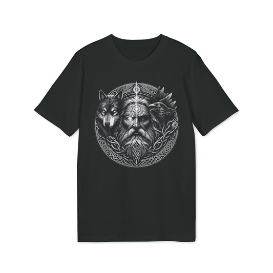 Odin Rabe und Wolf T-shirt