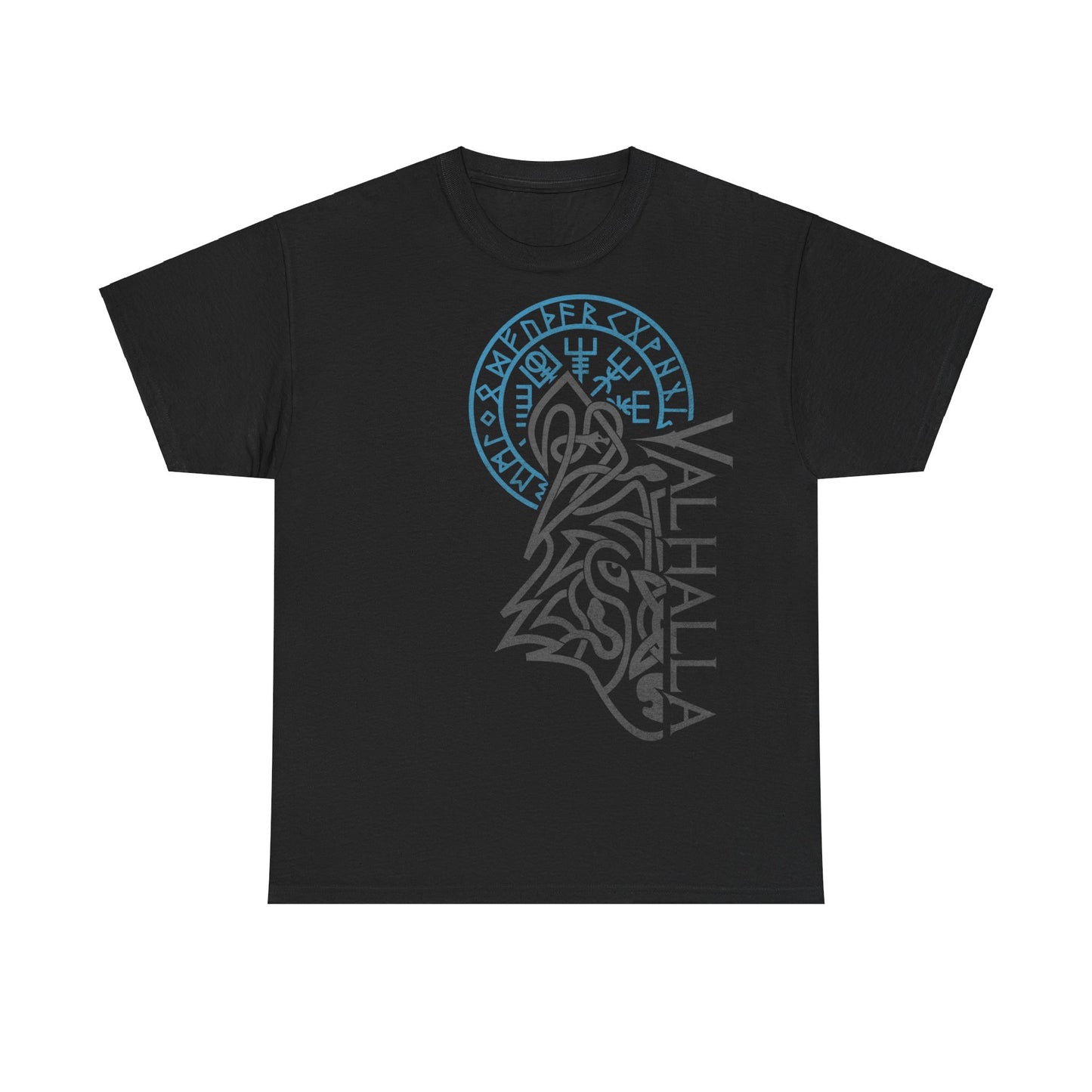 Walhalla Wolf Odins Wikinger T-shirt