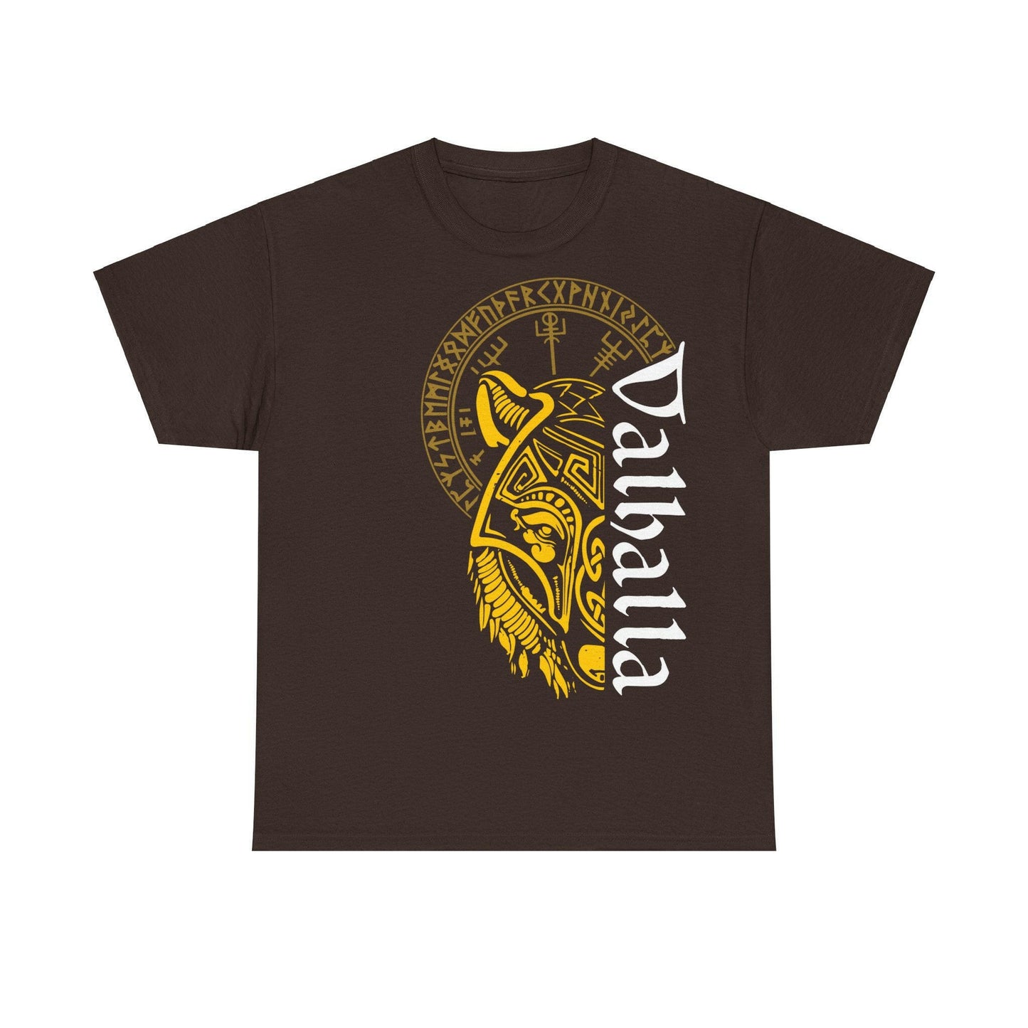 Walhalla Wolf Maske T-Shirt