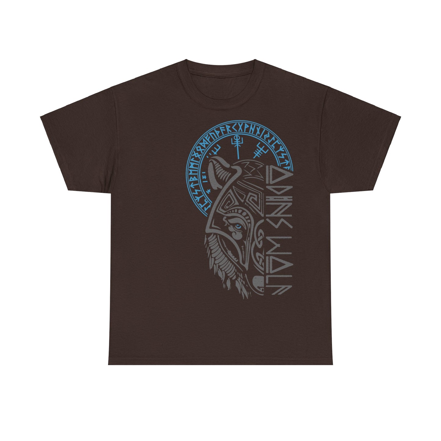 Odins Wolf Vegvisir T-shirt
