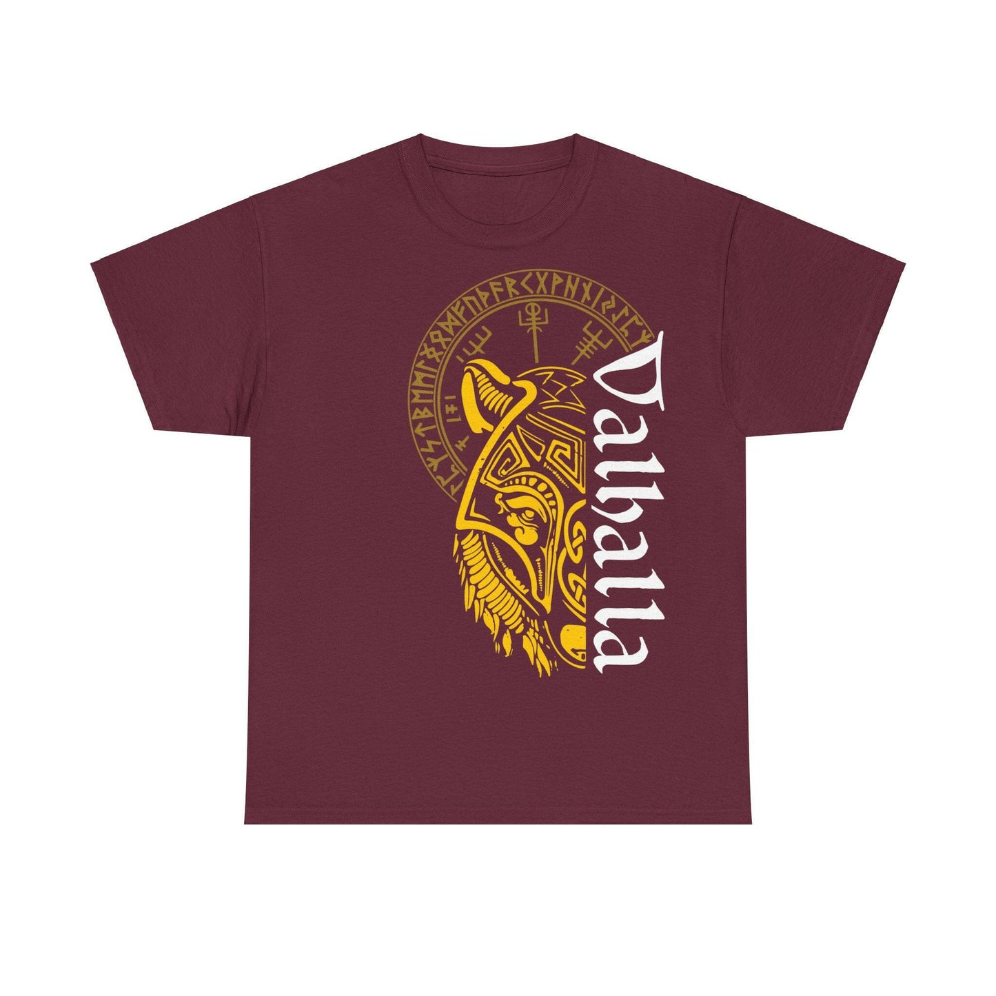 Walhalla Wolf Maske T-Shirt