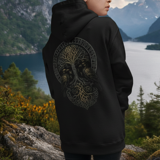 Hugin & Munin Raben Odins Organic Hoodie