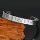 Wikinger Runen Armband Manschette aus Edelstahl