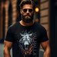 Wolf in Flammen Valhalla T-shirt