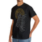 Walhalla Wolf Odins Vegvisir T-shirt