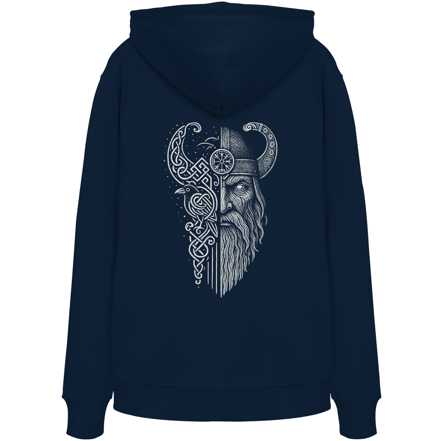Odin und die Raben Organic Hoodie