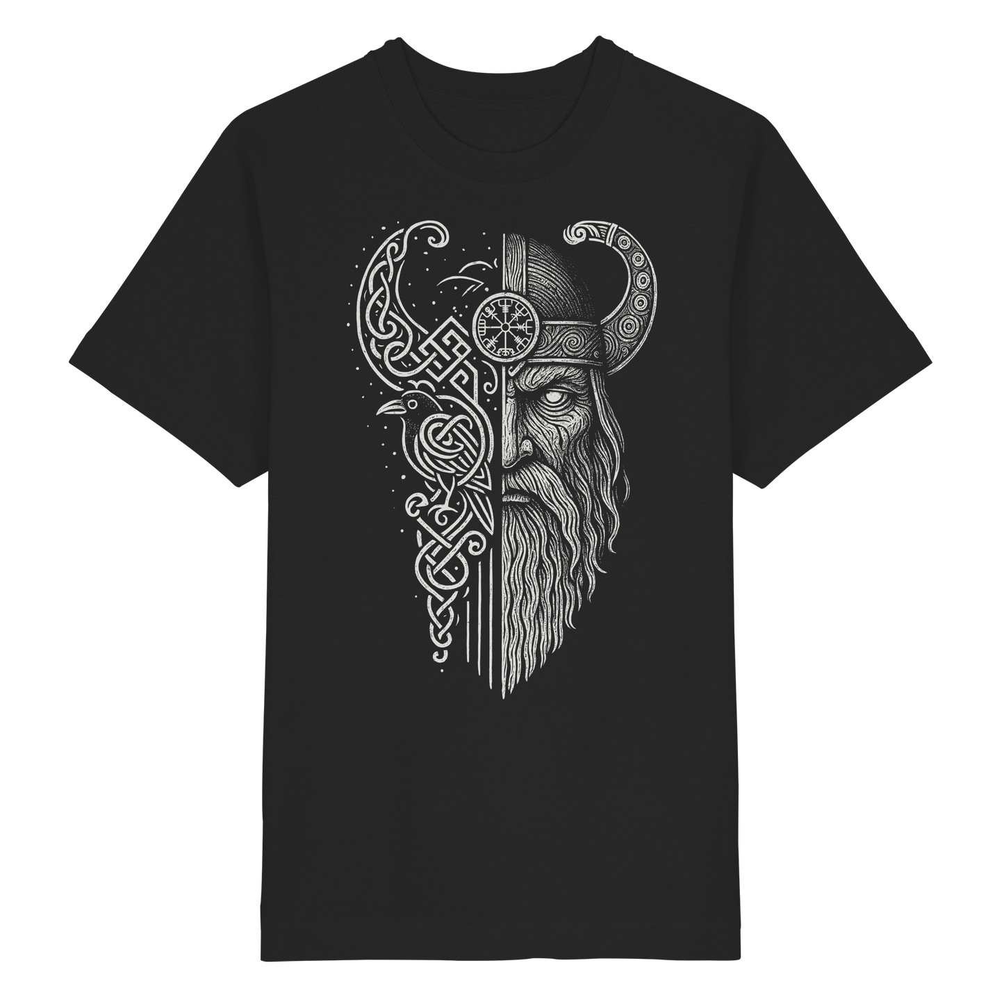 Odin und die Raben - Wikinger Oversized Organic T-Shirt
