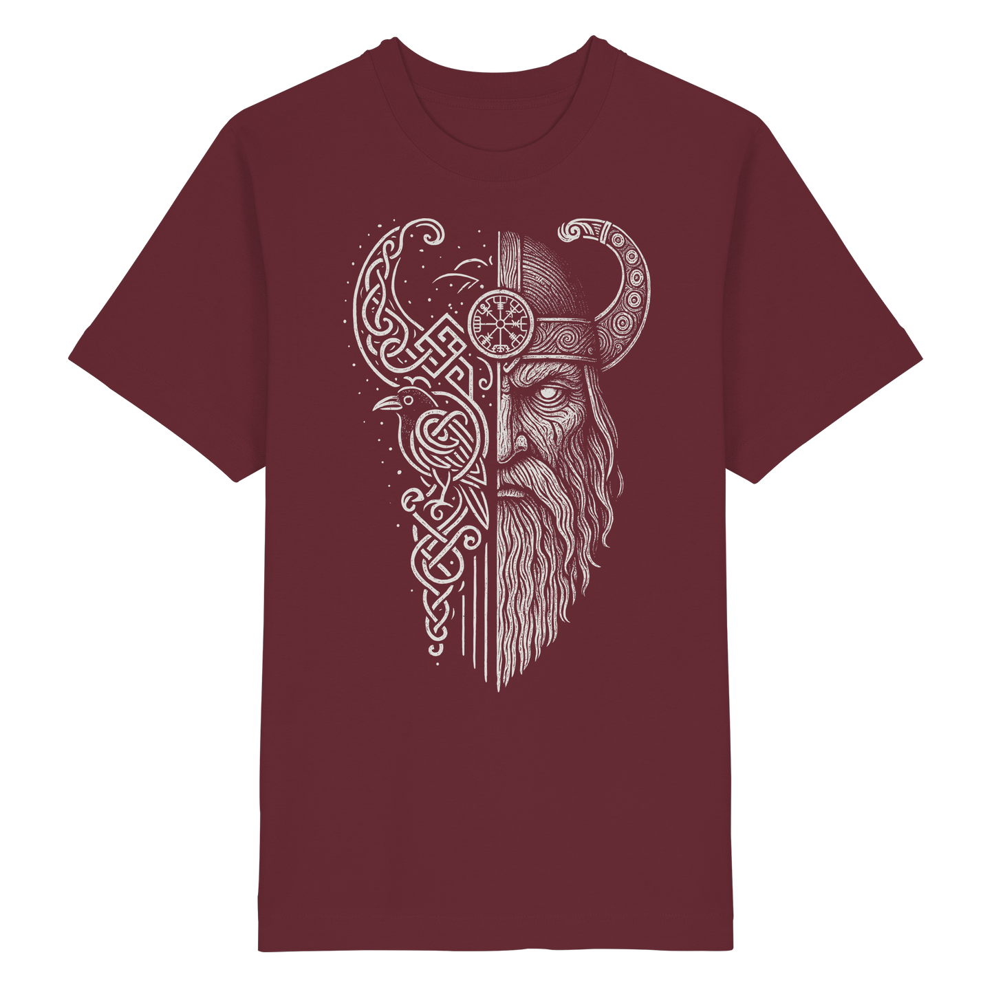 Odin und die Raben - Wikinger Oversized Organic T-Shirt